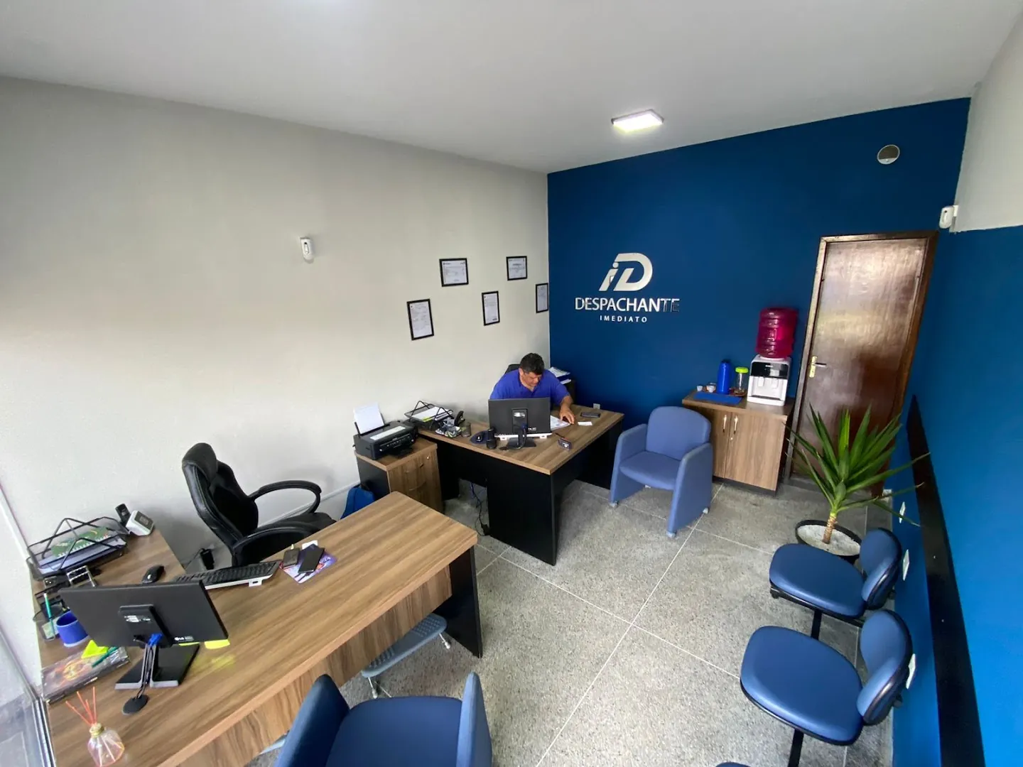 Escritório de atendimento do despachante